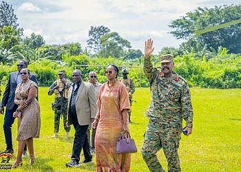 Gen Muhoozi recounts how he met Cedric Babu, school days in emotional send-off