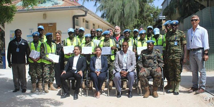 UPDF soldiers in Somalia boost aviation security capabilities