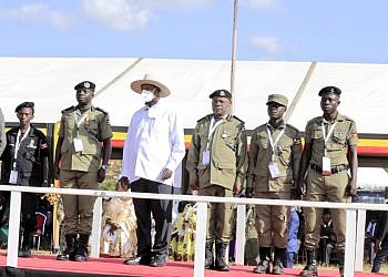Seven police officers honored at Heroes Day celebrations in Lyantonde