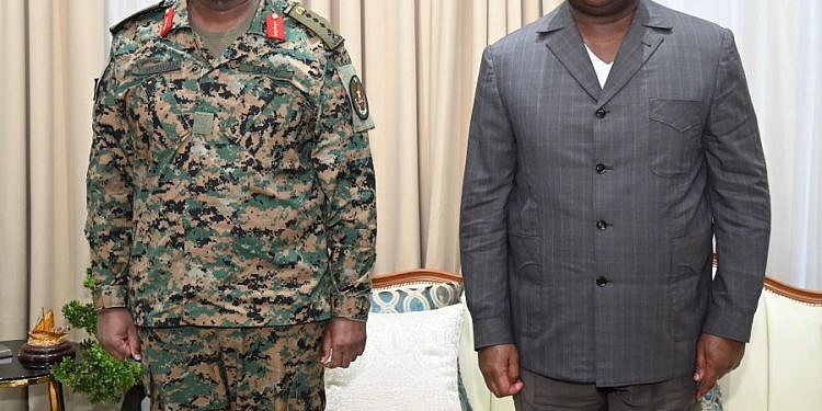 Gen Muhoozi, DRC’s Tshisekedi hold talks on peace, security