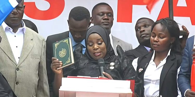 Singer Stecia Mayanja enters politics, named president of National Peasants’ Party