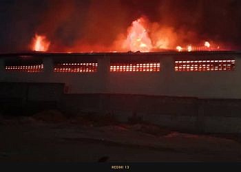 Fire destroys property worth millions at Kiboko warehouse in Kampala