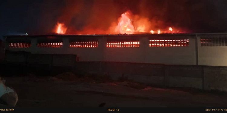 Fire destroys property worth millions at Kiboko warehouse in Kampala
