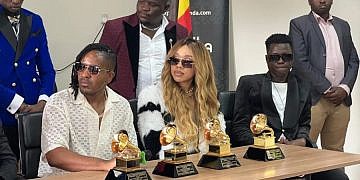 Matt B gifts Grammy awards to Uganda Museum