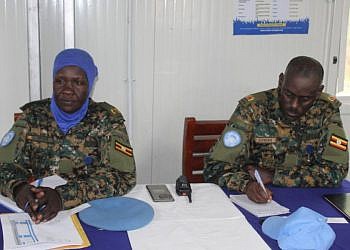 UN Guard Unit commander urged female UPDF troops in Somalia to stay alert