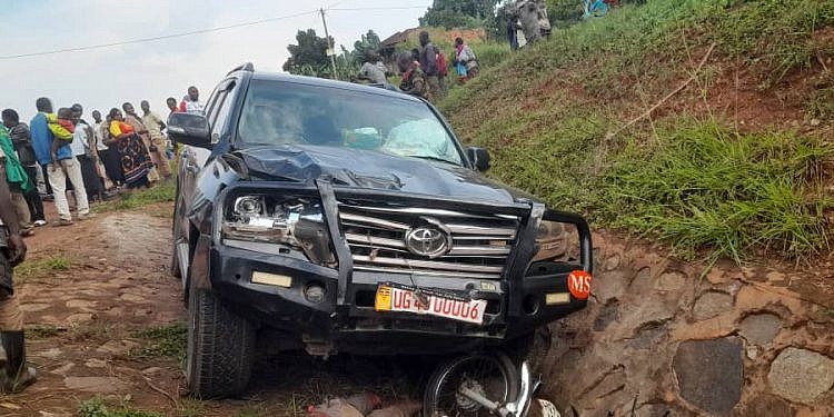 Boda boda dead as Minister Balaam’s convoy is involved in accident