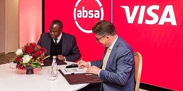 Absa,Visa renew partnership for cards