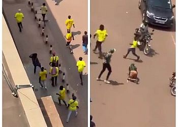 NRM disowns violent youths in yellow, blames opposition infiltration for Kampala chaos
