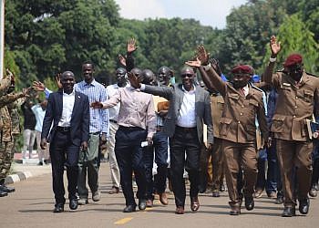 Museveni hailed for professionalizing army as SFC retires 52 officers