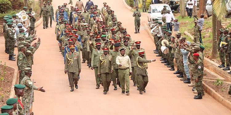 UPDF retires 149 senior officers