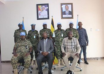 UN Guard Unit commander in Somalia visits Uganda’s Embassy
