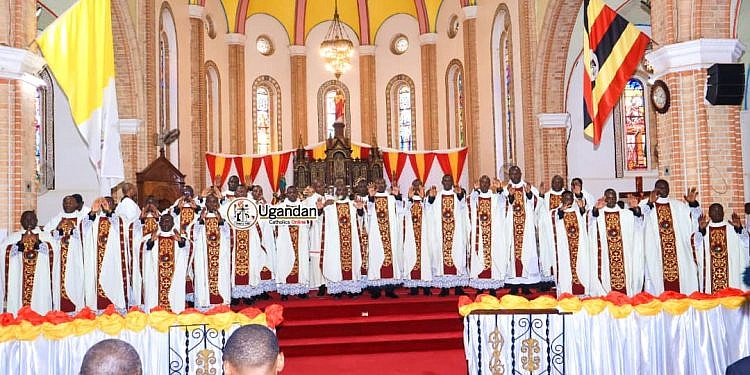 Lubaga Cathedral Kampala Archdiocese’s largest ordination in history