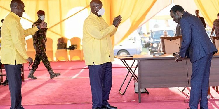 Museveni commends Mukula for withdrawing from NRM CEC race