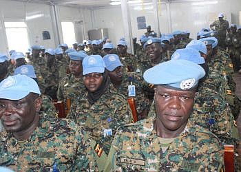 190 UPDF officers under UN Guard Unit in Somalia promoted