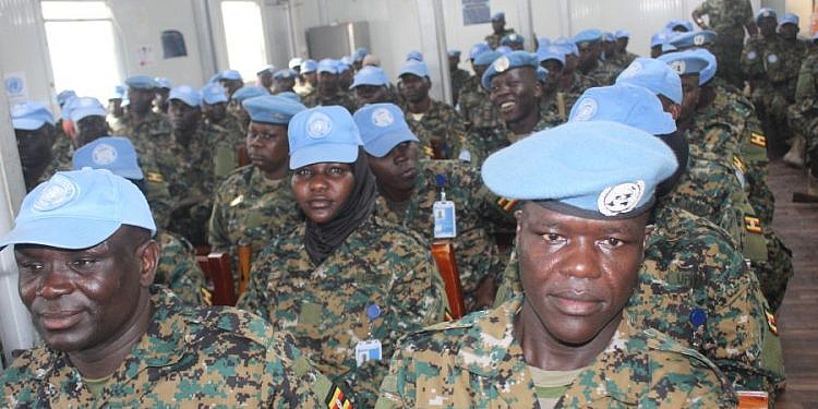 190 UPDF officers under UN Guard Unit in Somalia promoted