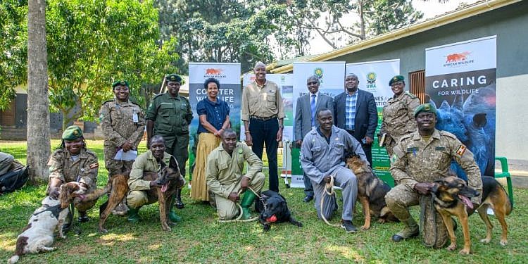 UWA takes full control of canine units in landmark milestone against wildlife trafficking