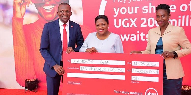Absa rewards shs40m to second batch of customers for transacting using bank cards over cash