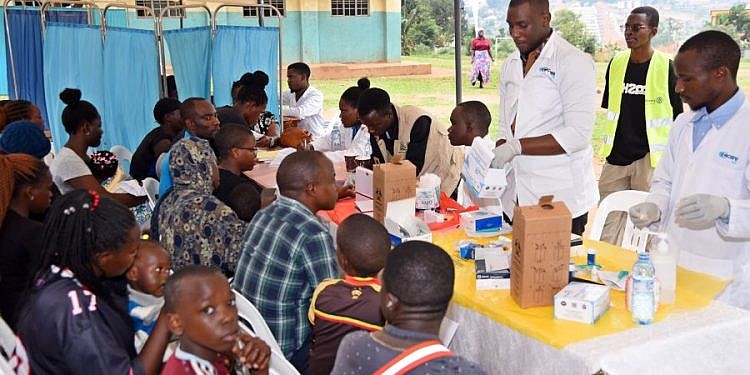 Rotary Club of Bulindo extends lifeline to over 1,000 resident with free medical camp