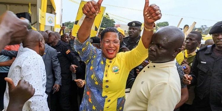 Among declared winner of NRM female second vice chairperson race