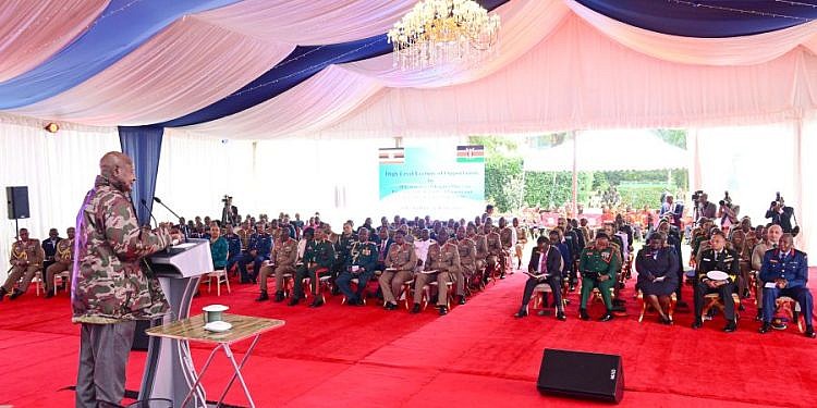 Museveni delivers thought-provoking lecture to Kenya Defence College students in Nairobi