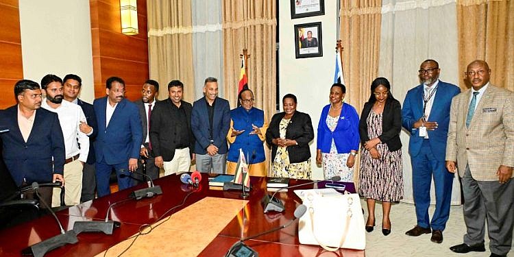 PM Nabbanja, Col. Nakalema mount charm offensive for US, Indian investors to Uganda
