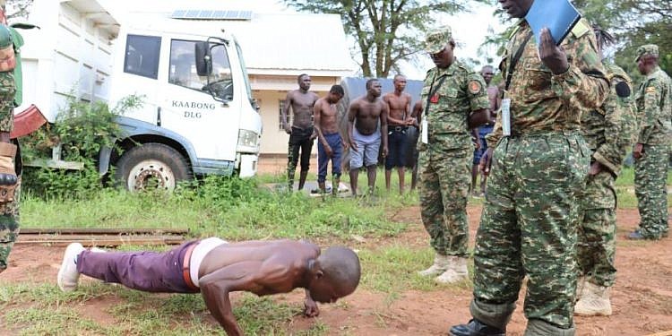 UPDF recruitment drive in Northern Uganda, Karamoja kicks off