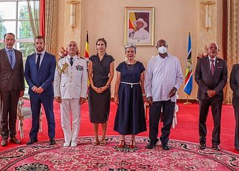 Museveni receives credentials from new ambassadors of Ireland, France, and Thailand