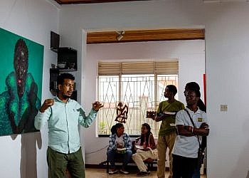 Nebay Abraha’s “I Want to go home” exhibition confronts emotional landscape of displacement