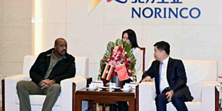 Uganda, China deepen defence ties as Gen Muhoozi meets defence giants NORINCO’s leadership