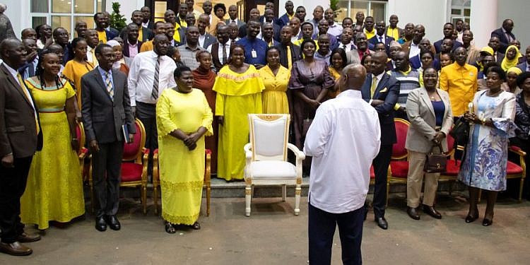 NRM must remain united to win Buganda in 2026, says Museveni