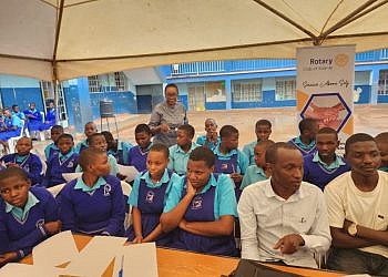 Rotary Club of Kitante launches ‘Safe Shield Project’ to promote menstrual hygiene at KCCA Primary School