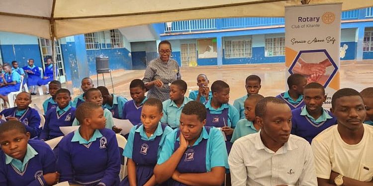 Rotary Club of Kitante launches ‘Safe Shield Project’ to promote menstrual hygiene at KCCA Primary School