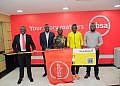 Ugandan runners flagged off for Absa Run Your City Series in South Africa