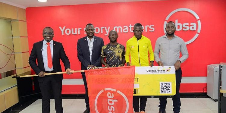 Ugandan runners flagged off for Absa Run Your City Series in South Africa