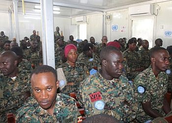 UNGU-XI troops in Somalia trained on mental resilience, family values
