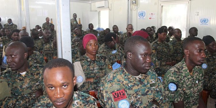 UNGU-XI troops in Somalia trained on mental resilience, family values