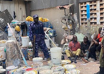 25 arrested, seven motorcycles seized in Kampala police crackdown against crime 