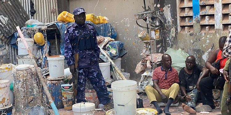 25 arrested, seven motorcycles seized in Kampala police crackdown against crime 