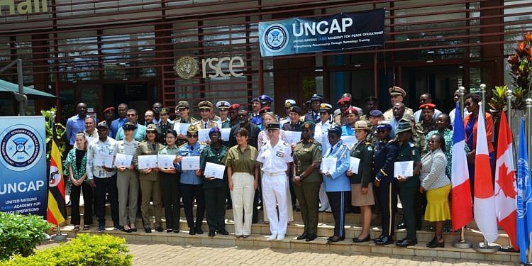 Ugandan women among 33 female peacekeepers trained in advanced drone operations at UN centre in Entebbe