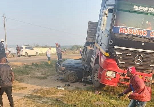Police officer killed, three other injured as speeding trailer rams into patrol vehicle at roadblock