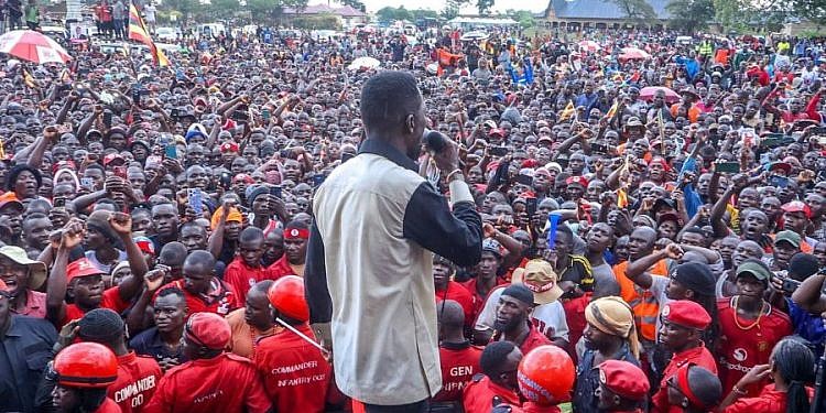 Bobi Wine promises jobs, markets, infrastructure in Kibuku,Butaleja