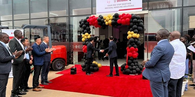Double Q powers Uganda’s logistics sector with Heli forklifts launch