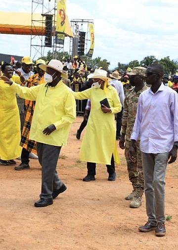 Karamoja feels like home-Janet says as Museveni campaigns in Kotido
