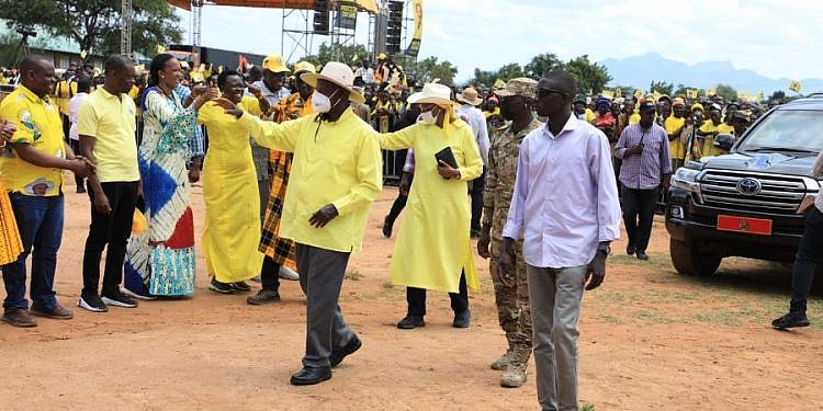 Karamoja feels like home-Janet says as Museveni campaigns in Kotido