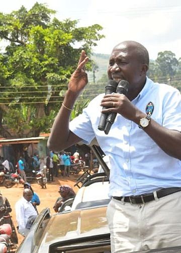 Nandala Mafabi promises better coffee prices, roads for Bugisu