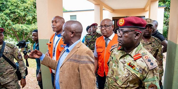 SFC, National Medical Stores renovate Nsamizi Army School facilities in Entebbe