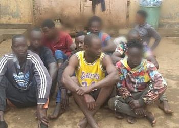 Over 100 arrested in police sting operations targeting dens of thugs in Kampala