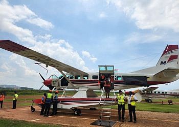 MAF launches Uganda’s first amphibious plane; to transform healthcare, emergency access on islands