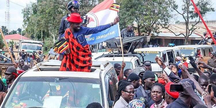 Bobi Wine accuses gov’t of neglecting Karamoja as he wraps up campaigns in Kaabong, Karenga