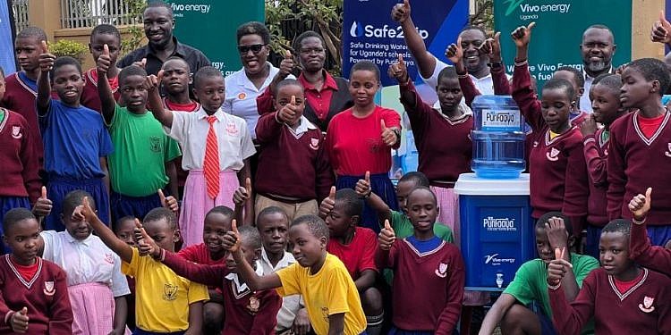 Vivo Energy launches campaign to provide clean drinking water for public schools in Uganda